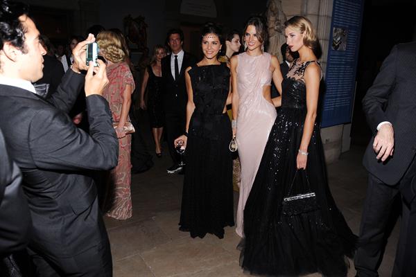 Alessandra Ambrosio attends the Metropolitan Museum of Arts 2010 costume institute ball on May 2, 2010 in New York City