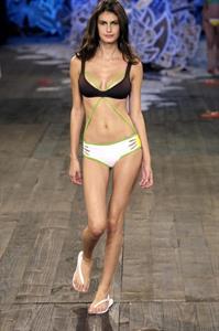 Caroline Francischini in a bikini