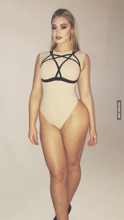 Iskra Lawrence in a bikini
