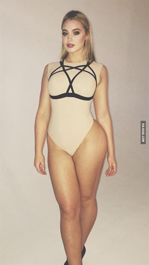 Iskra Lawrence in a bikini