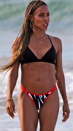 Jada Pinkett Smith in a bikini