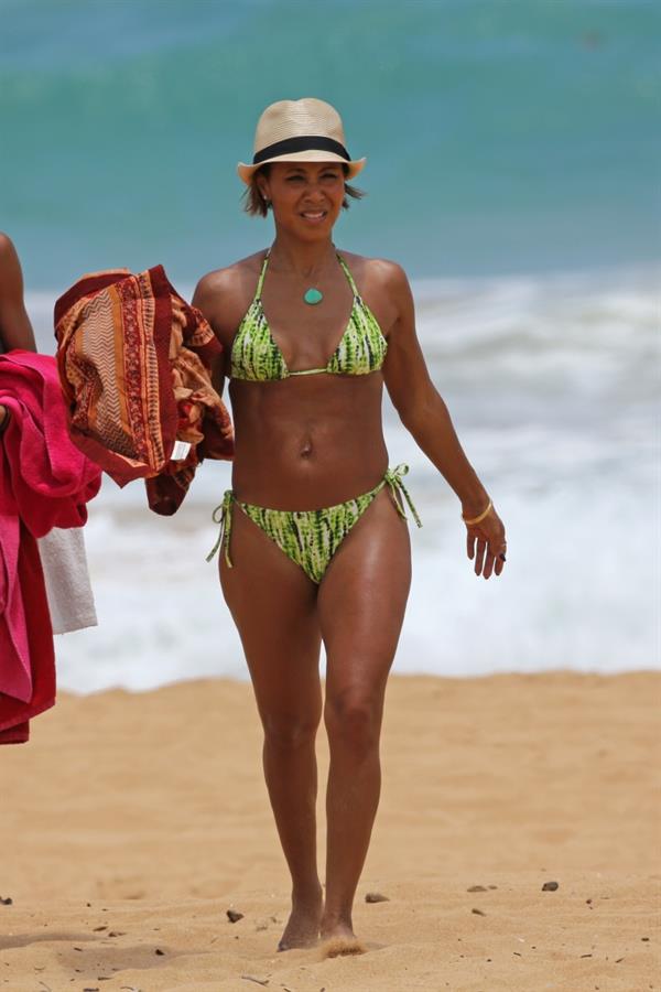 Jada Pinkett Smith in a bikini