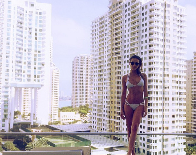 Cindy Prado in a bikini