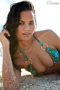 Chrissy Teigen in a bikini