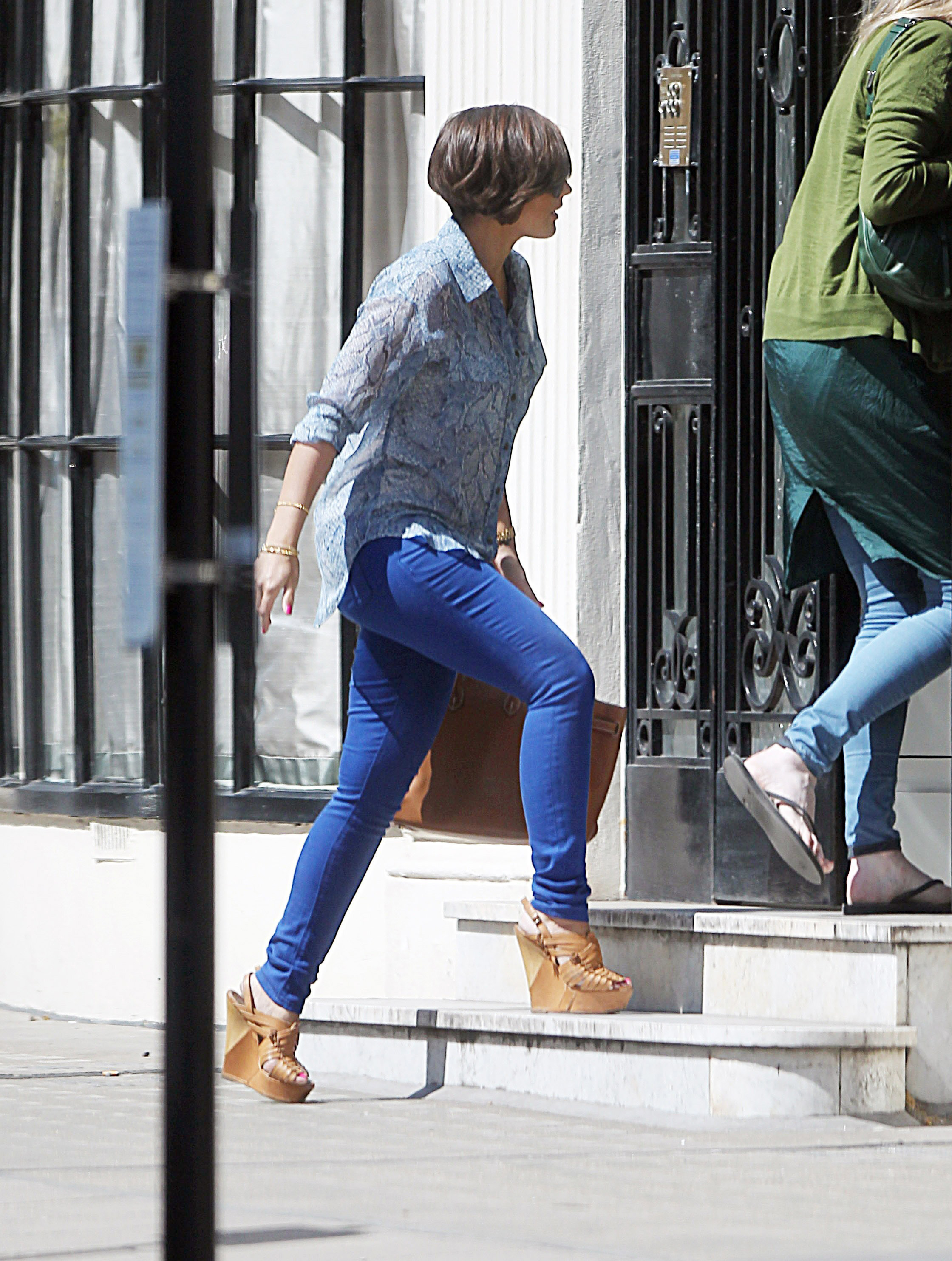 Frankie Sandford - Spotted in London Town (03.05.2013) 