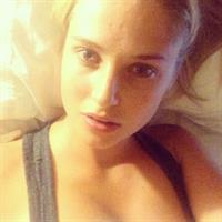 Genevieve Morton taking a selfie