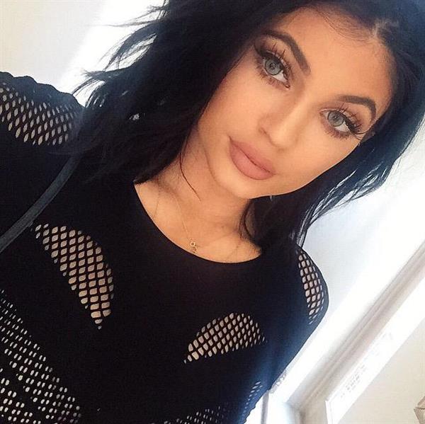 Kylie Jenner taking a selfie