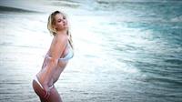Genevieve Morton in a bikini
