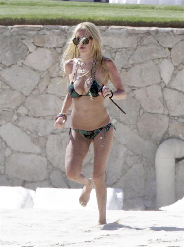 Jenna Jameson in a bikini