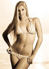 Lily Watters in a bikini