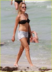 Malin Akerman in a bikini