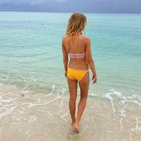 Abby Champion in a bikini - ass