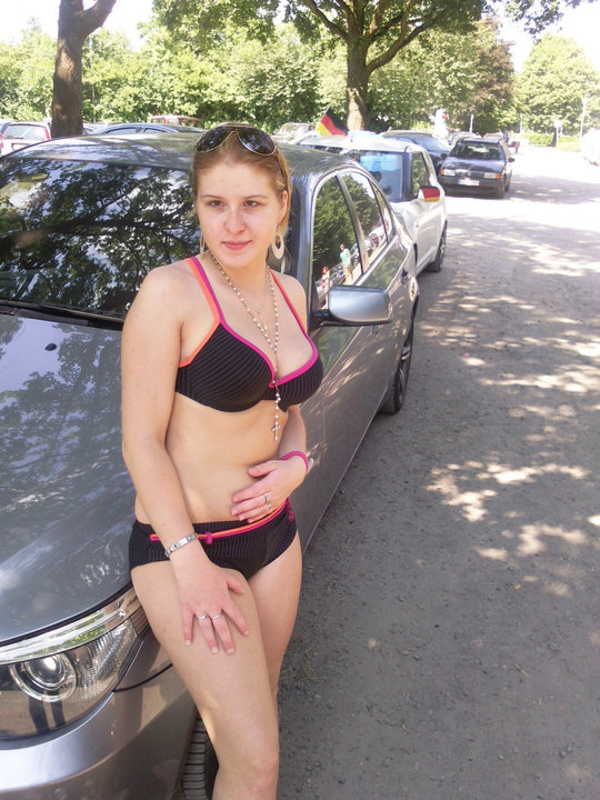 Anonymous in a bikini