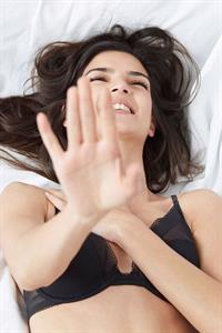 Clara Lago in lingerie