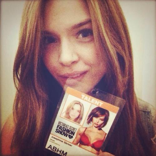 Josephine Skriver in lingerie