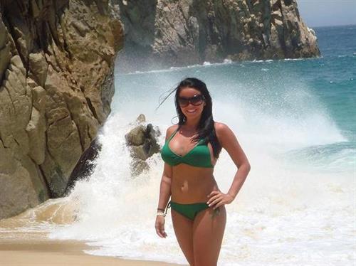 Mary Piemonte in a bikini