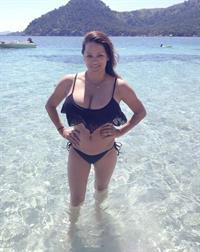 Monica Mendez in a bikini