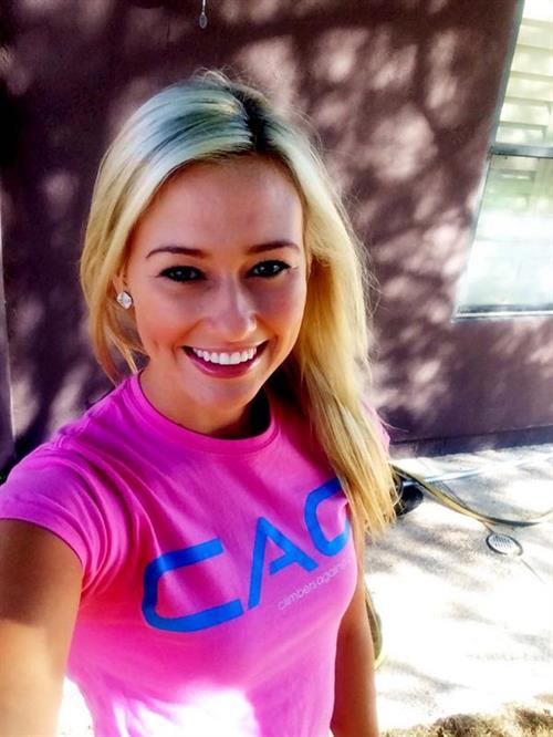 Sierra Blair-Coyle taking a selfie