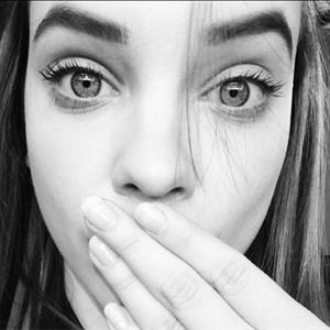 Barbara Palvin taking a selfie