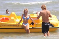 Carmen Russo in a bikini