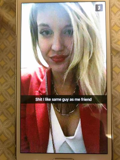 Anonymous taking a selfie