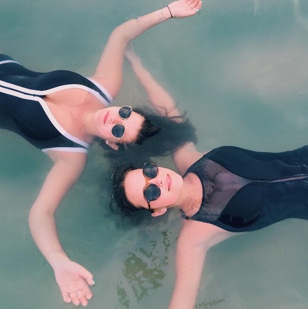 Steph Currie in a bikini