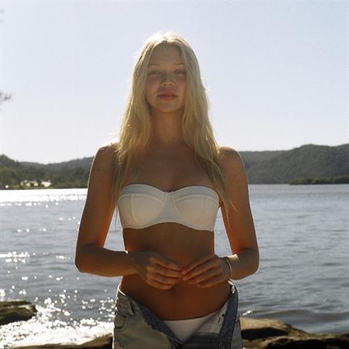 Jessie Andrews in a bikini