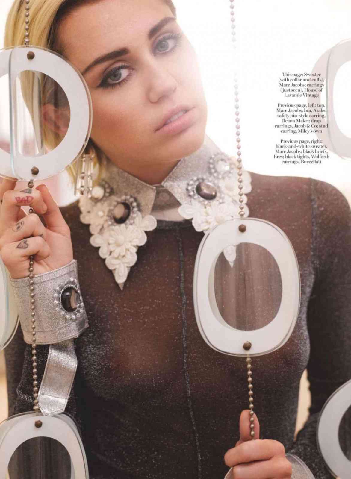 Miley Cyrus - breasts