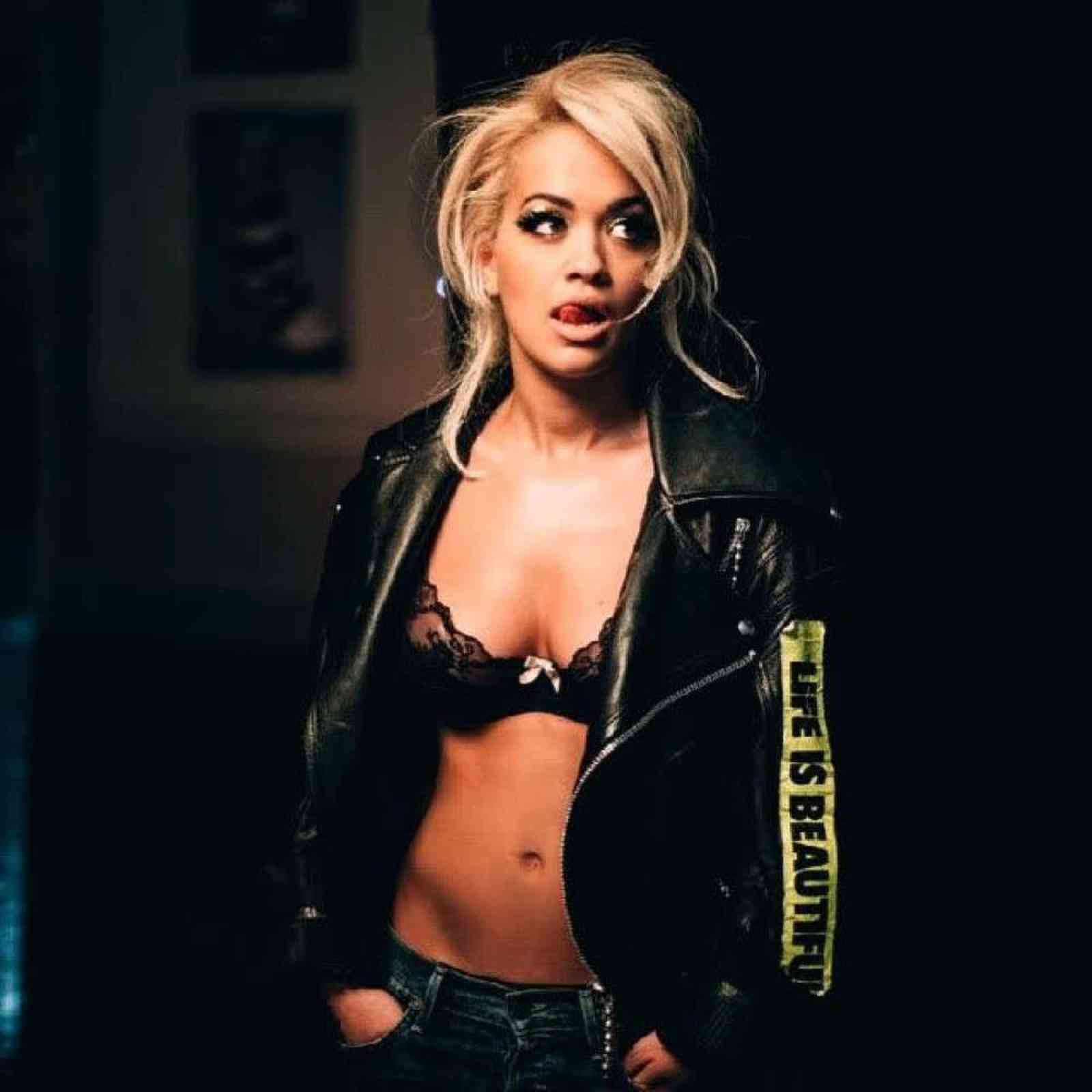 Rita Ora in lingerie