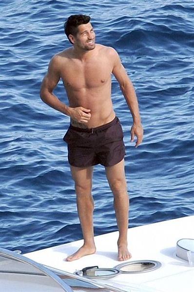 Marco Borriello in a bikini