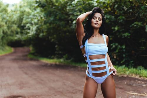 Katya Elise Henry in a bikini