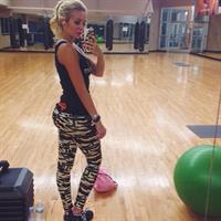 Annelise Marie taking a selfie and - ass