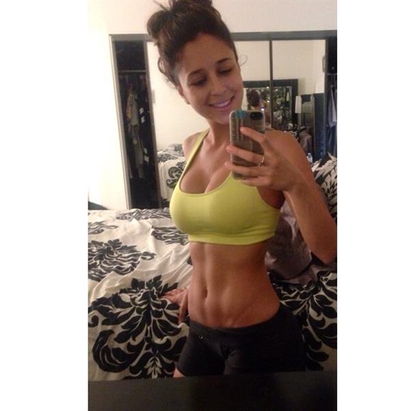 Tianna Gregory taking a selfie