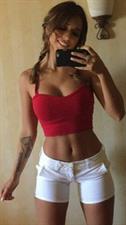 Tianna Gregory taking a selfie