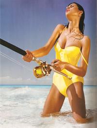 Katarina Ivanovska in a bikini