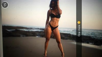 Tianna Gregory in a bikini