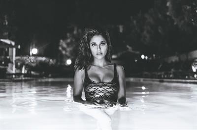 Tianna Gregory in a bikini