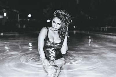 Tianna Gregory in a bikini