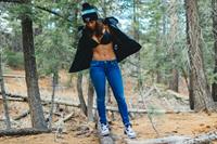 Tianna Gregory in lingerie