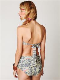 Linda Vojtova in a bikini - ass