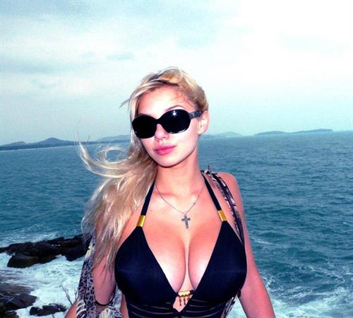 Ekaterina in a bikini