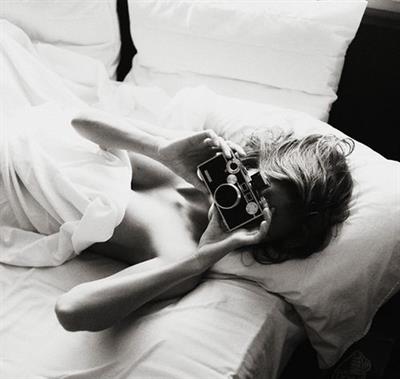 Anonymous taking a selfie