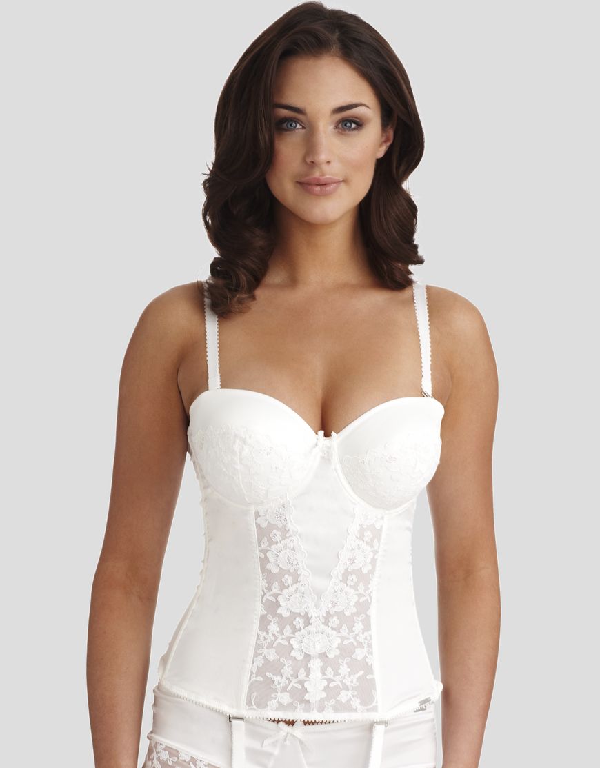 Violet Budd in lingerie