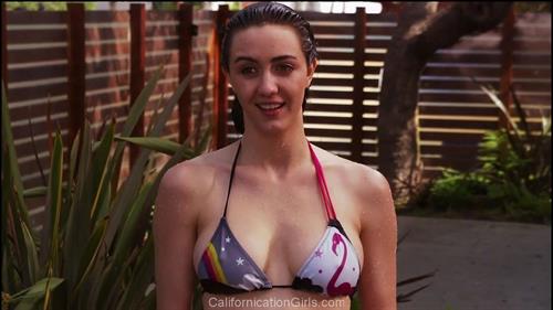 Madeline Zima in a bikini