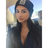 Sophia Miacova taking a selfie