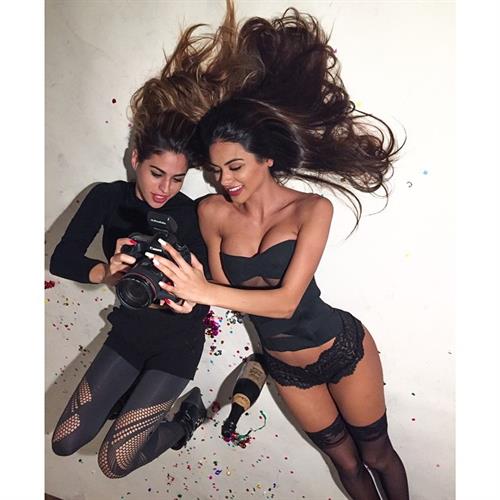 Sophia Miacova in lingerie