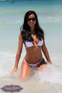 Janessa Brazil in a bikini