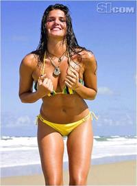 Daniella Sarahyba in a bikini