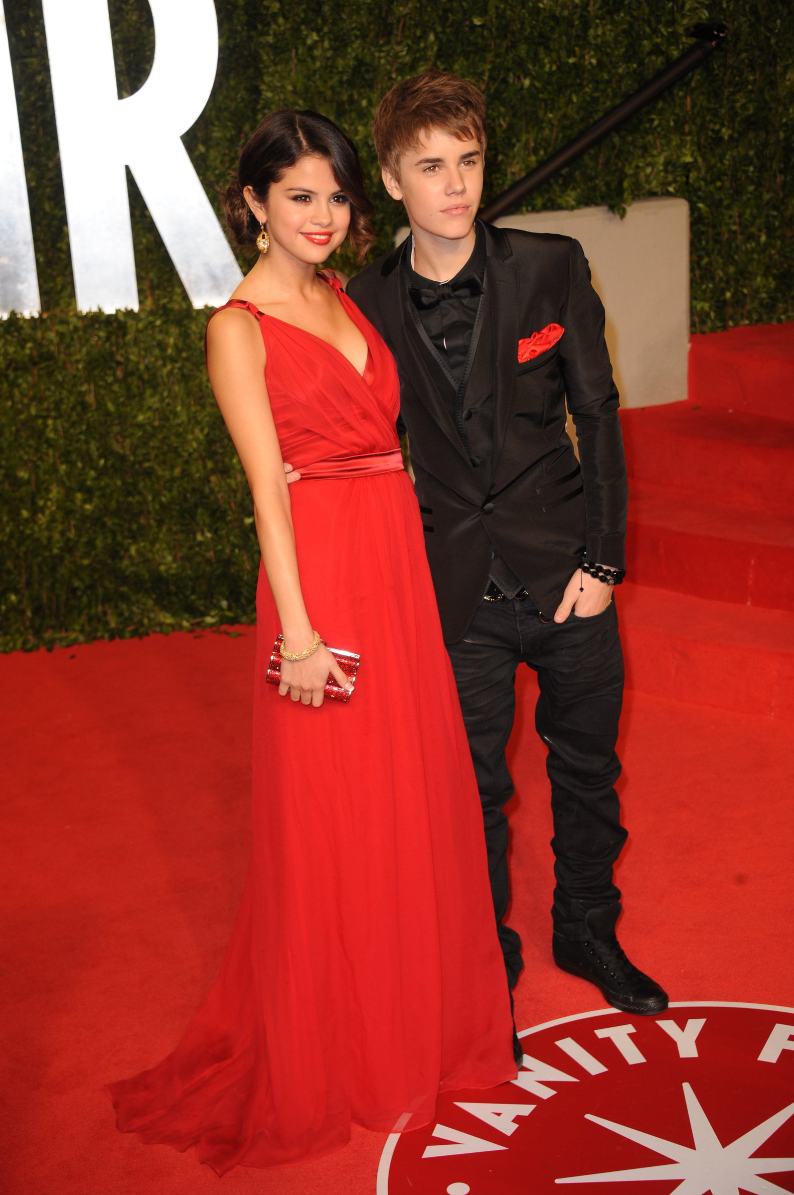 Selena Gomez Vanity Fair Oscar party in West Hollywood on February 27, 2011