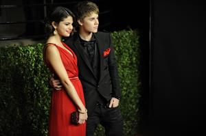 Selena Gomez Vanity Fair Oscar party in West Hollywood on February 27, 2011
